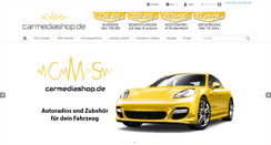 Desktop Screenshot of carmediashop.de